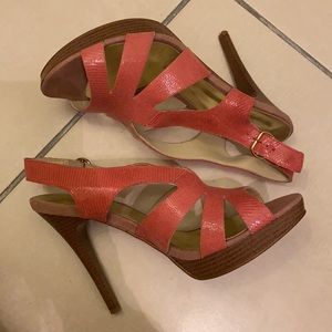 Andrea | women’s heels | pink | size 8